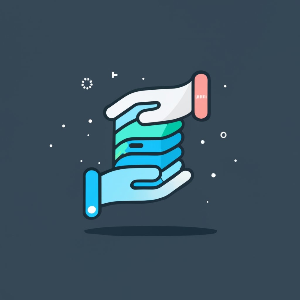 create a minimalistic and symbolic illustration